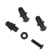 Memphis Shades Metric MS Batwing Windshield Set Screw Kit Black Pack of 3 #MSC1014