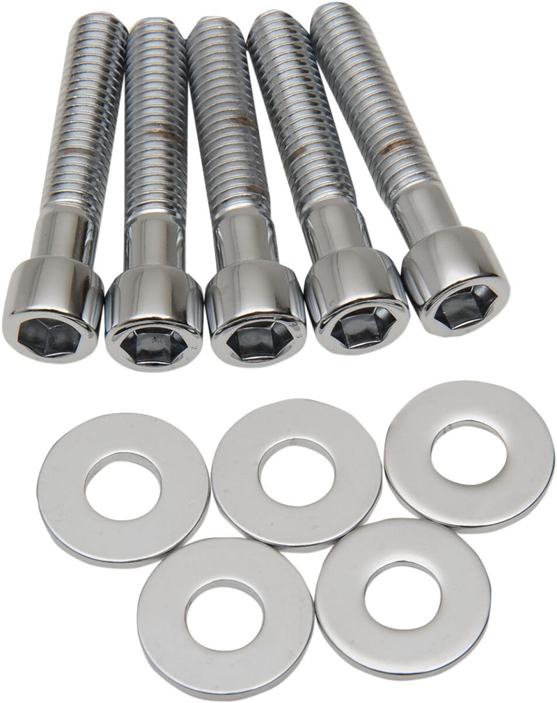 Colony Rotor, Sprocket and Belt Mounting Hardware Kit - Socket-Head, Belt Pulley, 57,2 mm (2-1/4") for Harley-Davidson Touring, Softail & Dyna 2002-2006