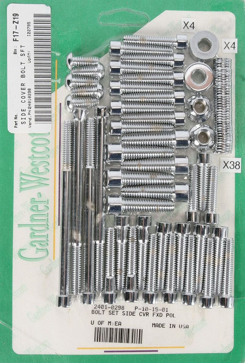 Gardner-Westcott Bolt Kit #P-10-15-01