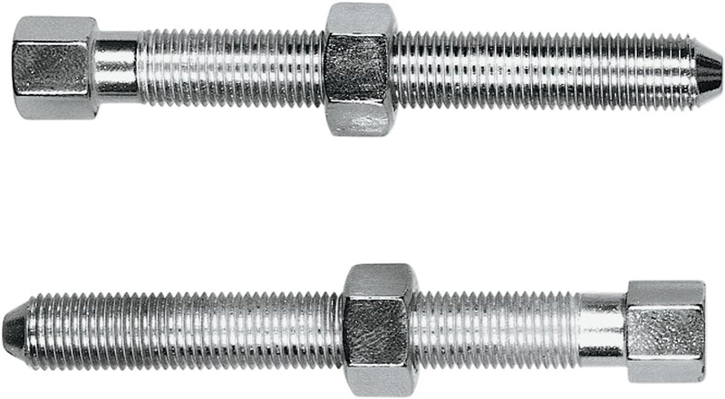 Colony Rear Chain Adjuster - Pair - Cadmium Plated for Harley-Davidson Touring 1936-1972
