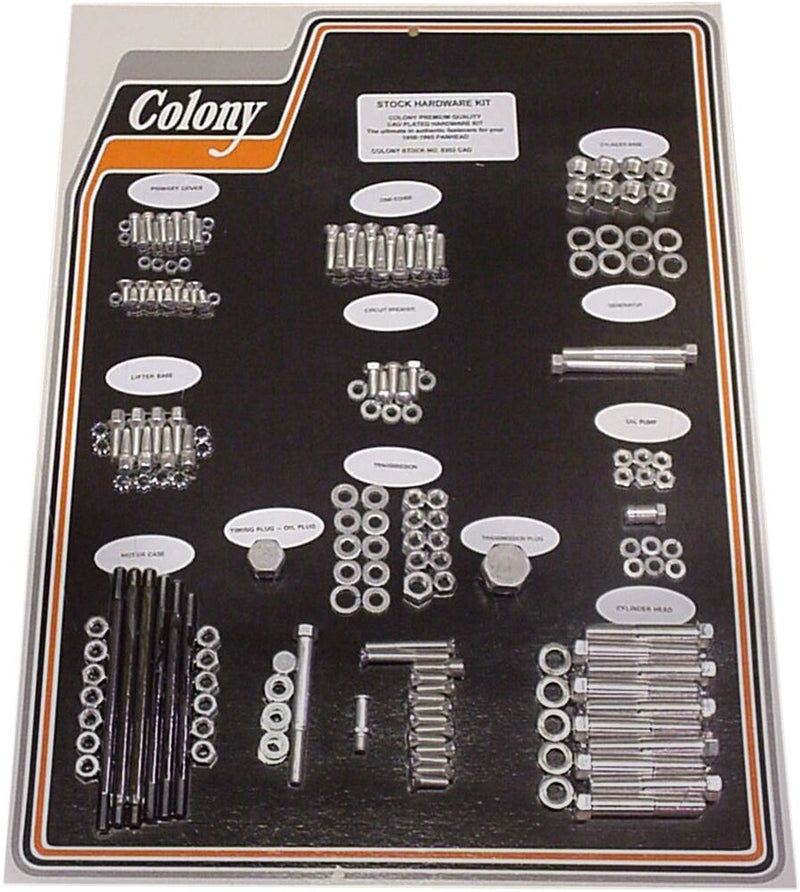 Colony Complete Stock Hardware Kit #8303 CAD