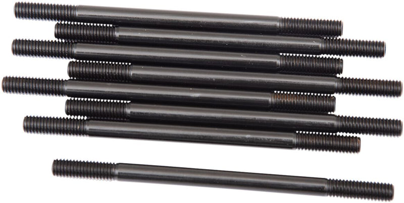 Kibblewhite Cylinder Stud Kit for 1999-2017 Harley-Davidson Black 8 Pack #20-20412