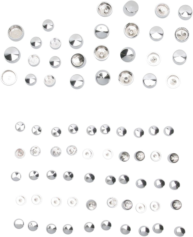 Drag Specialties Engine Bolt Cover Kit Fits Harley-Davidson Dyna, Softail, Touring Models 1999-2013