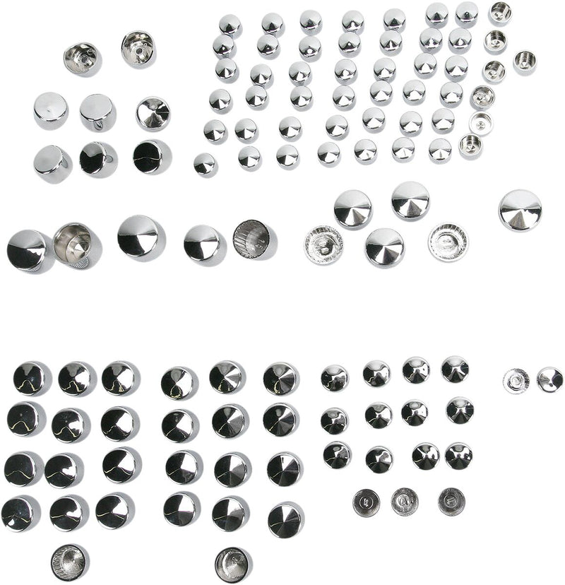 Drag Specialties Standard Engine Bolt Cover Kit Fits Harley-Davidson Touring, Trike Models 2007-2016