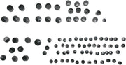 Drag Specialties Standard Engine Bolt Cover Kit Fits Harley-Davidson Dyna Models 1999-2005