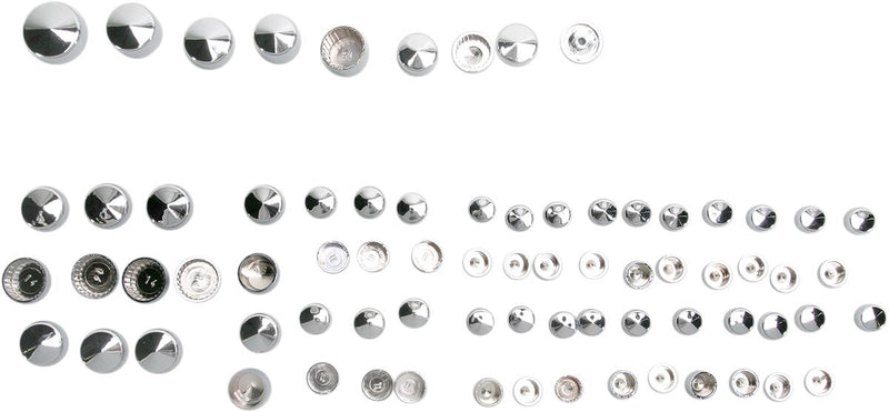 Drag Specialties Standard Engine Bolt Cover Kit Fits Harley-Davidson Sportster Models 1986-2003