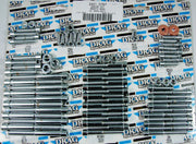 Drag Specialties Chrome Smooth Motor Bolt Set for 2004-2022 Harley-Davidson Sportster Motorcycles