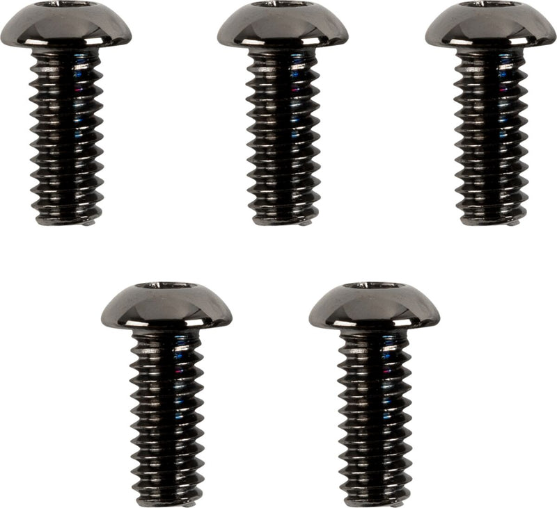 Drag Specialties M-eight Bolt Kit - Button-Head /  Smooth /  Torx, Clutch Cover - Black / Chrome for Harley-Davidson Touring, Softail, Dyna & Trike 2017-2026