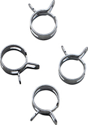 All Balls Silver 12mm Band Type Hose Clamp Refill Kit