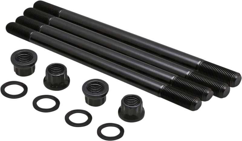 Kibblewhite Cylinder Stud and Nut Kit for 1998-2013 YAMAHA Hardware Kit Oxide Black Alloy Steel