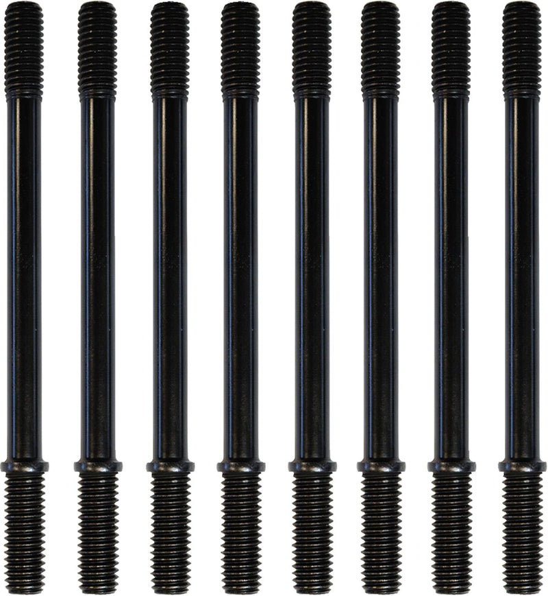 S&S Cycle Cylinder Stud Kit for 2017-2025 Harley-Davidson Black Oxide 12-Point For M8 Models Chromoly
