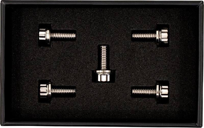 Trask Bitchin' Bolts Derby Cover for 2017-2026 Harley-Davidson Hardware Silver Titanium Kit #TM-1050-A