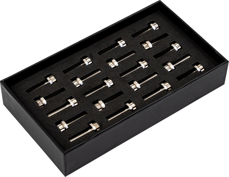Trask Bitchin' Bolts Rocker Box for 2017-2026 Harley-Davidson Hardware Silver Titanium Kit #TM-1050-D