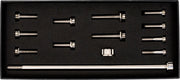 Trask Bitchin' Bolts Motor Mount for 2017-2026 Harley-Davidson Hardware Silver Titanium Kit #TM-1050-E