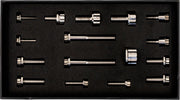 Trask Bitchin' Bolts Peg Mount for 2017-2026 Harley-Davidson Hardware Silver Titanium Kit #TM-1050-F