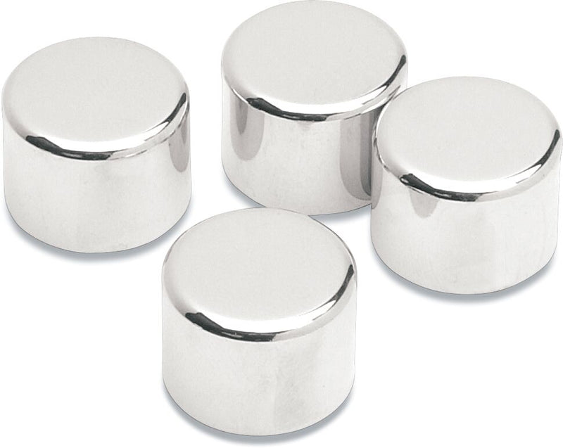 Drag Specialties Rocker Box Bolt Cover - Steel, Cap, 4 Pack for Harley-Davidson Touring, Softail, Dyna & Trike 1999-2017