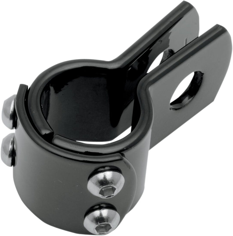 Drag Specialties Black Three-Piece 1 1/2 in. Frame Clamp