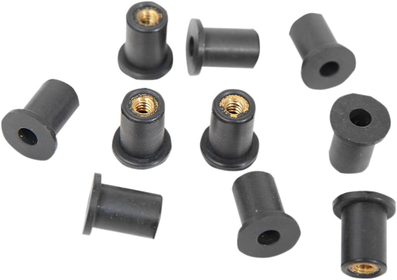 Drag Specialties Well Nuts - Custom, 10 Pack