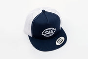 S&S Cycle Trucker Hat Blue One Size Casual Nylon Polyester #510-0736