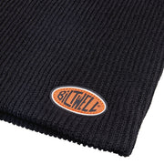 Biltwell Oval Beanie Black Embroidered Logo One Size Casual Acrylic Each
