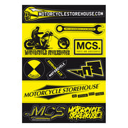MCS Motorcycle Storehouse, Stick Sheet A5