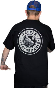 S&S Cycle Sidewinder T-Shirt Black Short-Sleeve Casual Cotton Each