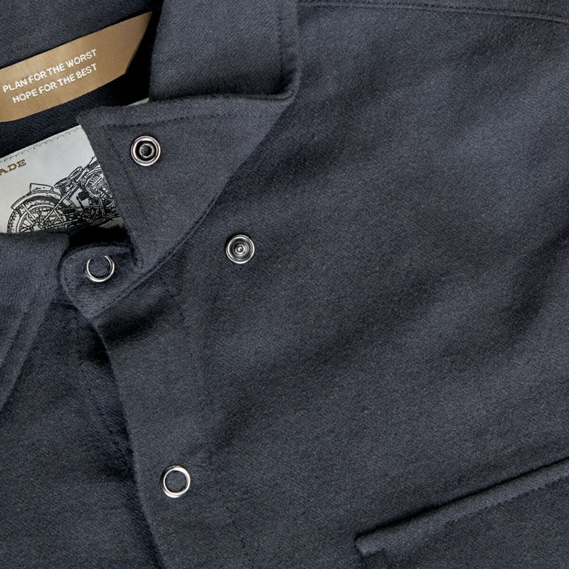 Biltwell Hi Test Flannel Shirt Black M Casual Cotton Each