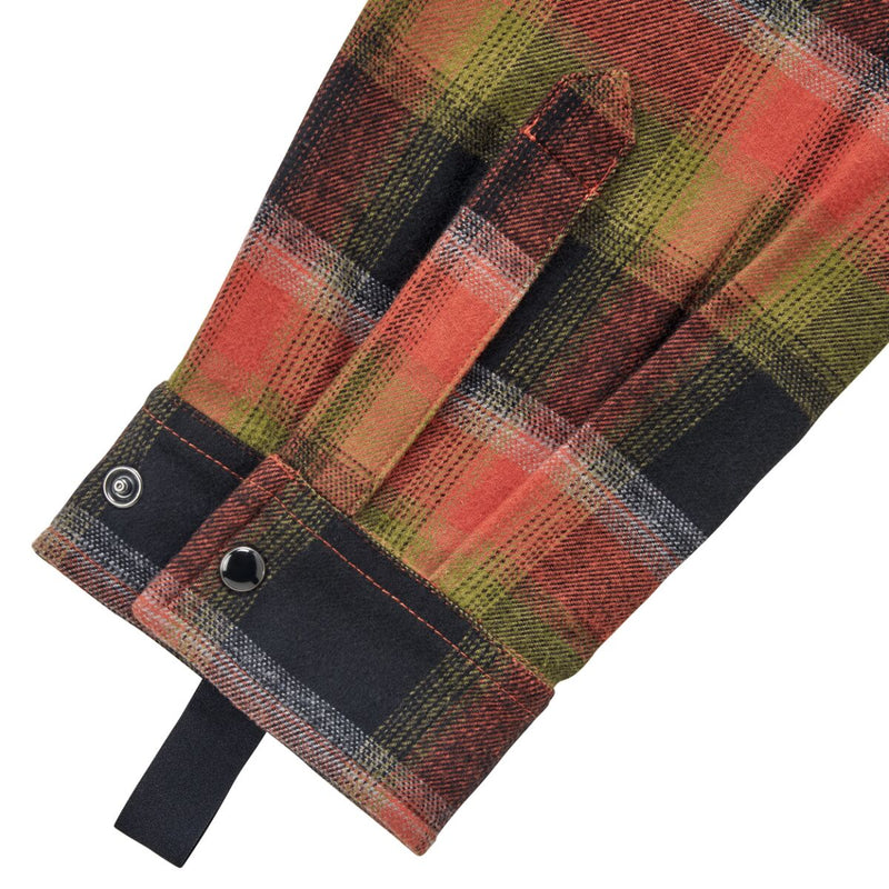 Biltwell Hi Test Flannel Shirt Brown Casual Cotton Each