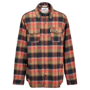 Biltwell Hi Test Flannel Shirt Brown Casual Cotton Each
