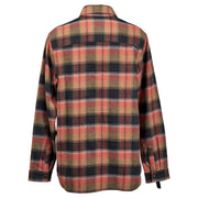 Biltwell Hi Test Flannel Shirt Brown Casual Cotton Each