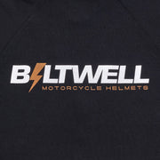 Biltwell Bolts Zip Hoodie Black Zip-Front M Casual Cotton Each