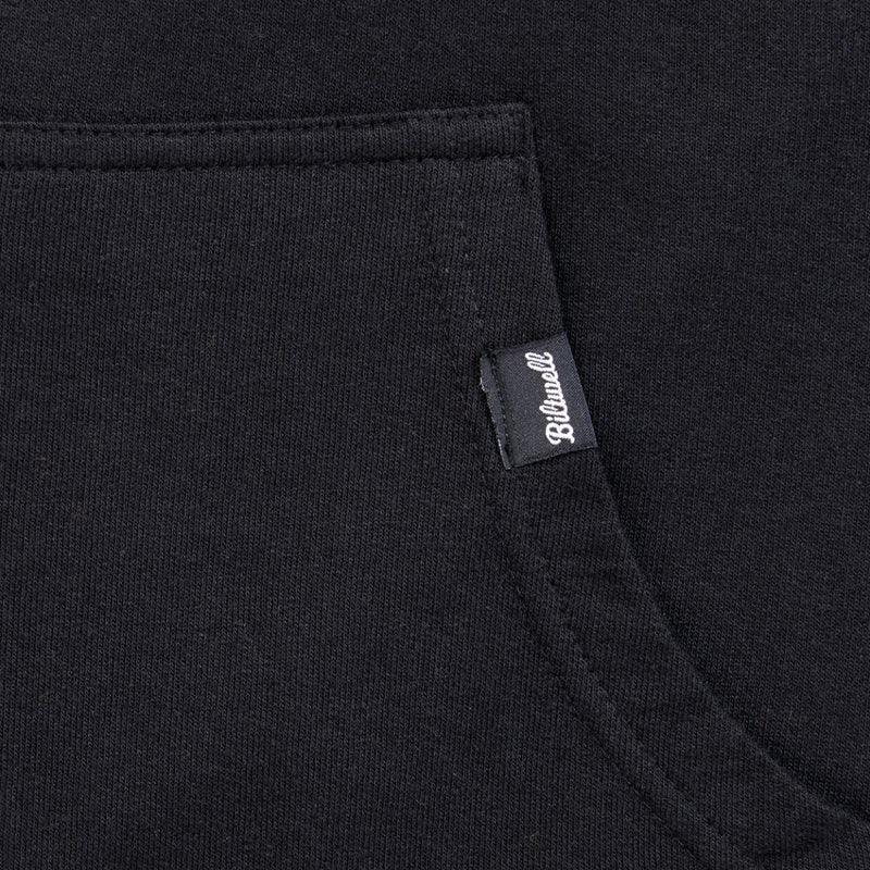 Biltwell Bolts Zip Hoodie Black Zip-Front M Casual Cotton Each