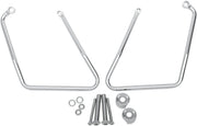 Chrome Saddlebag Support Brackets Sportster