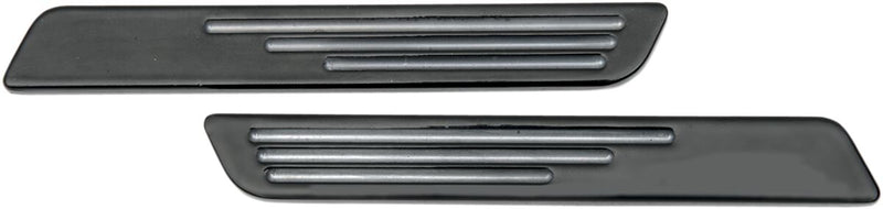 Drag Specialties Saddlebag Latch Insert Ball-milled Black for Harley-Davidson Touring & Trike 1993-2013