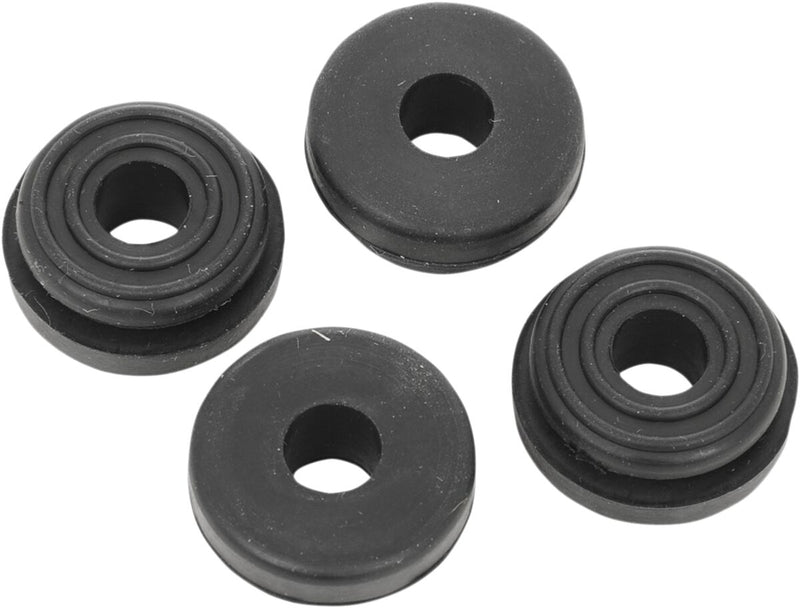 Drag Specialties Replacement Saddlebag Grommet - OEM Compatible, 4 Pack - Black for Harley-Davidson Touring 1993-2013