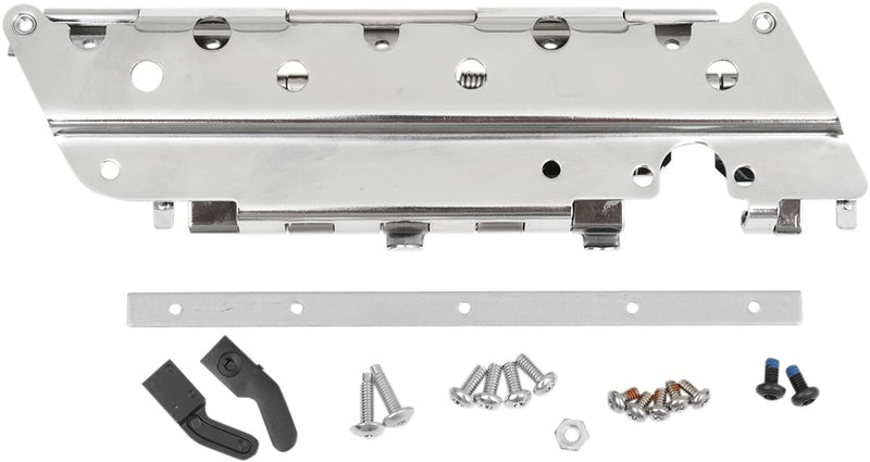 Drag Specialties Replacement Saddlebag Latch - OEM Compatible, Each - Chrome for Harley-Davidson Touring & Trike 1993-2013
