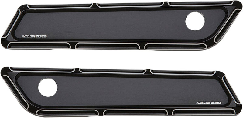 Arlen Ness Ness-TechÂ® Saddlebag Bevelled Hinge Covers #03-585