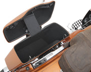Drag Specialties Black Lining Kit for HD Hard Saddlebags for 2014-2025 Harley-Davidson Touring Motorcycles #3501-0943