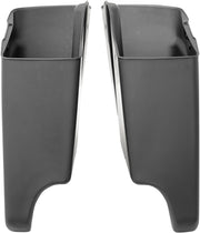 Drag Specialties Black Left Side OEM-Style Saddlebag Extension for 2014-2025 Harley-Davidson Touring Motorcycles