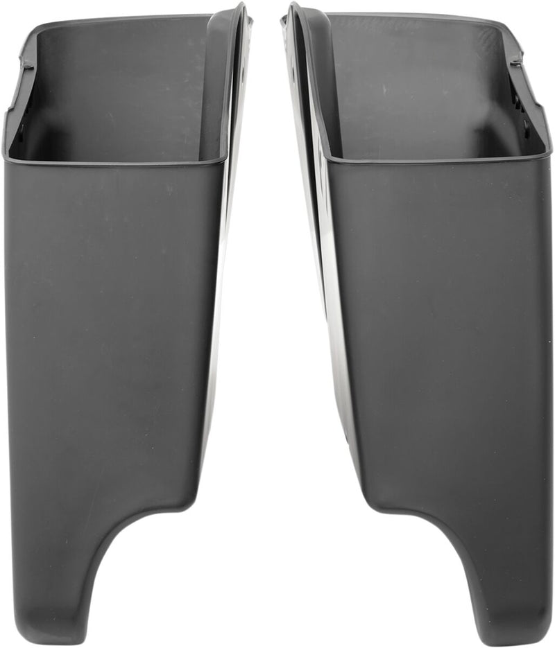 Drag Specialties Black Left Side OEM-Style Saddlebag Extension for 2014-2025 Harley-Davidson Touring Motorcycles