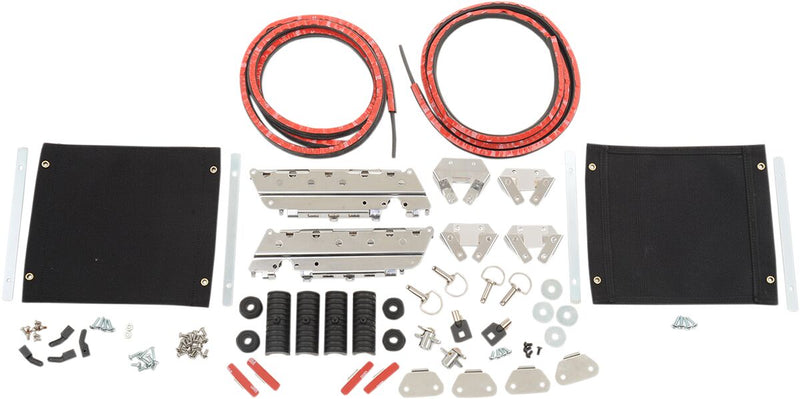 Drag Specialties Saddlebag Hardware for 1993-2013 Harley-Davidson Touring Motorcycles
