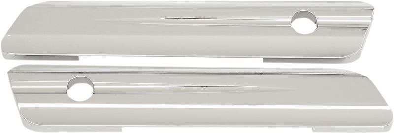 Drag Specialties Chrome Hinge Covers for 2014-2020 Harley-Davidson Touring Motorcycles