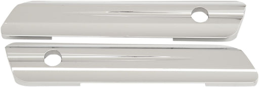 Drag Specialties Chrome Hinge Covers for 2014-2020 Harley-Davidson Touring Motorcycles