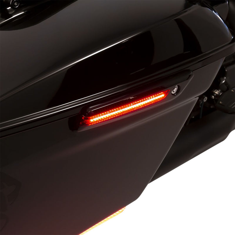 LED Saddlebag Hinge Covers Touring