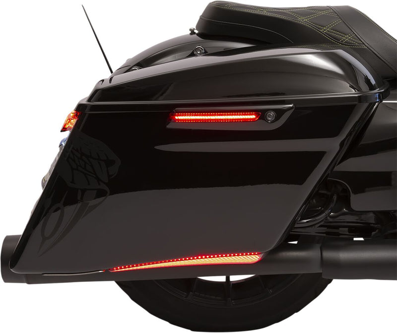 LED Saddlebag Hinge Covers Touring