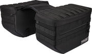 Thrashin Supply Co. Escape Throw-Over Saddlebags In Black