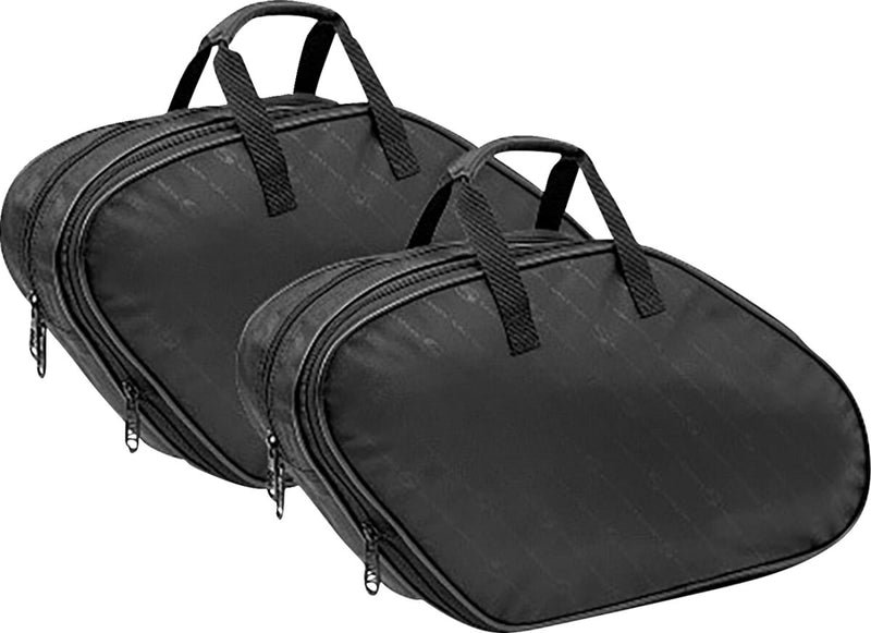 Saddlemen DXT Saddlebag Liners - L /  Slant, 600D SaddleTuff™ /  Polyester, Pair - Black