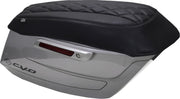 Mustang Deluxe Diamond Saddlebag Lid Covers for 2023-2026 Harley-Davidson Black