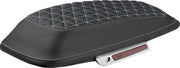 Saddlemen Tri-Gripper Saddlebag Lid Covers for 2014-2023 Harley-Davidson Black Silver Tri-Gripper Panels Left Right Saddlehyde™ Vinyl Pair