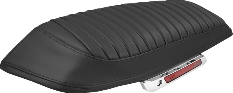 Saddlemen Saddlebag Lid Covers Roadsofa™ Step-Up Black Tuck-n-Roll Saddlehyde™ Pair